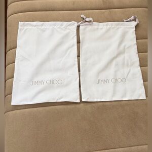 NWOT Jimmy Choo Set of 2 Dust Bag
